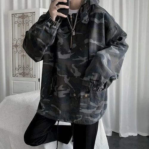 Mens Camouflage Tactical Work Jacket