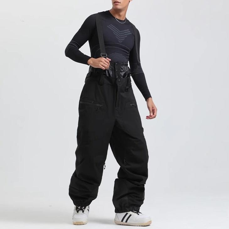 Mens High-Street Ski Pants Thickened For Both Snowboarding And Skiing