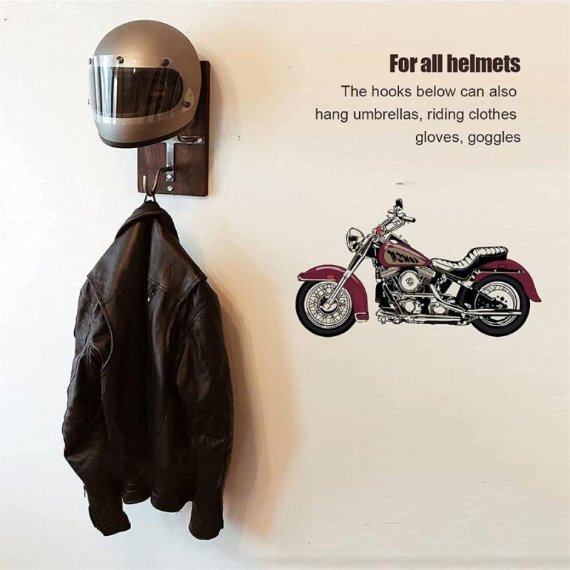Motorcycle Helmet Rack Jacket Hook