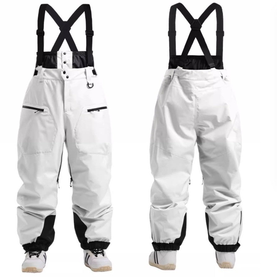 Mens High-Street Ski Pants Thickened For Both Snowboarding And Skiing