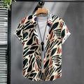 Mens Digital-Print Short-Sleeve Shirt